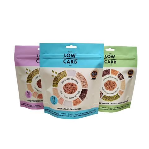 Saco ziplock para gr&atilde;os de caf&eacute; e nozes