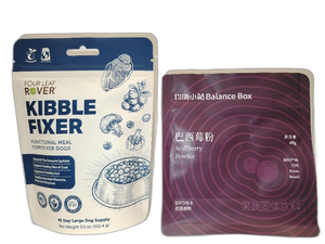 الحقيبة الألومنيوم الوقوف المخصصة للأغذية